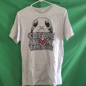 Star Wars Porg Valentines T-Shirt (M)